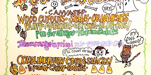 4th ANNUAL FALL & HALLOWEEN CRAFTS OPEN HOUSE 