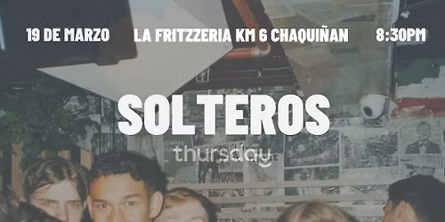 Thursday | Singles Social &amp; Drinks | La Fritzzeria\ud83c\udf79