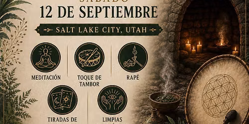 \ud83d\udd25 TEMAZCAL EN SALT LAKE CITY \ud83d\udd25\nS\u00e1bado 12 de septiembre