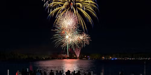 Fireworks Watch Party on the Lakefront - Lake Lawn Resort Shoreline