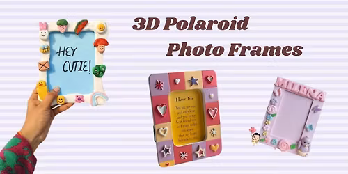 3D Polaroid Photo Frames