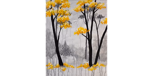 Foret Noir et Jaune - Paint and Sip in Sacramento | Classpop!\u2122