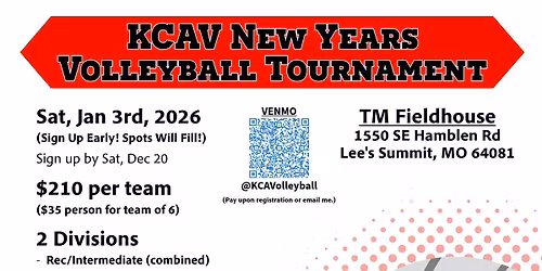 KCAV New Years Volleyball Tournament