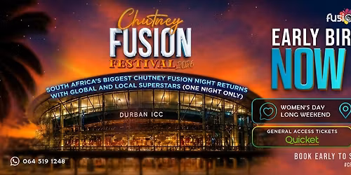 Chutney Fusion Festival 2026 (CFF)