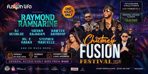 Chutney Fusion Festival 2026 (CFF)