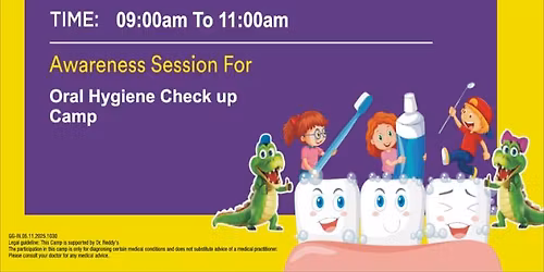 Dental check up camp