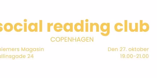 SOCIAL READING CLUB in CPH