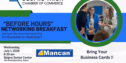 Networking breakfast