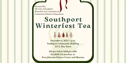 Southport\u2019s Winterfest Tea