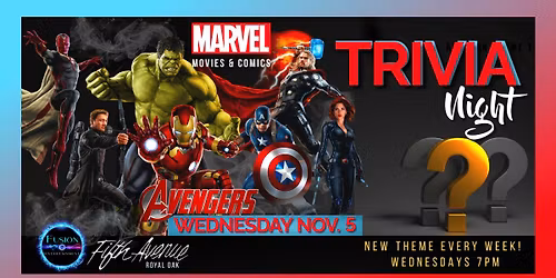 Marvel Trivia - Avengers...Assemble!!!