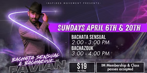 Bachata Sensual & Bachazouk with Favian! \ud83d\udd25