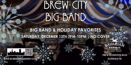 Brew City Big Band Holiday Party at The Bavarian Bierhaus