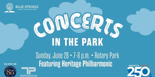 Concerts in the Park: Heritage Philharmonic
