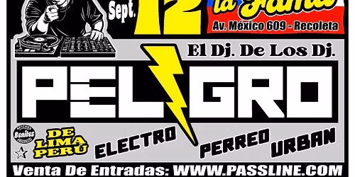 DJ PELIGRO EN SANTIAGO DE CHILE