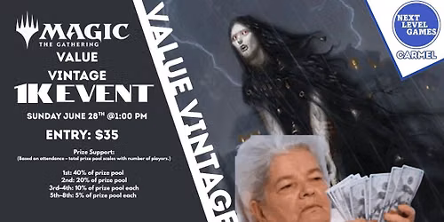 Value Vintage Store Championship 1K Event