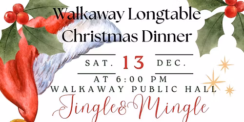Walkaway Christmas Long Table