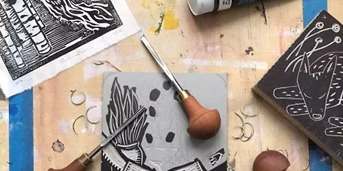 Class: Linocut Printing with Cameron Anderson