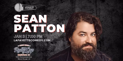 Sean Patton (FX's English Teacher, Late Night with Jimmy Fallon) at Rally Cap Brewing (Baton Rouge)