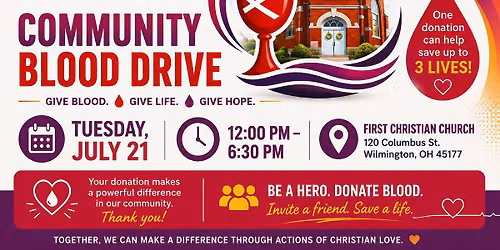 Community Blood Drive