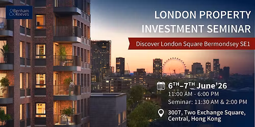 London Property Investment Seminar - Discover London Square Bermondsey SE1