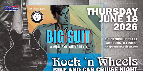 Big Suit - Free Entry\/Parking!