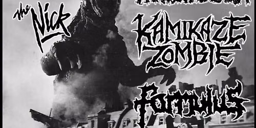 Grave Huffer, Kamikaze Zombie, Formulas, Mechanyzed July 31st at The Nick
