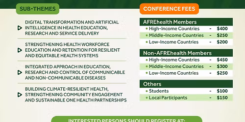 9th AFREhealth Conference in Kampala , Uganda