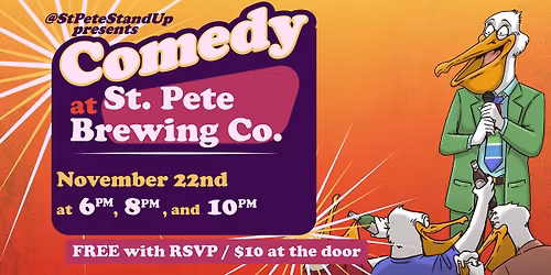 Saturday Comedy Shows! FREE
