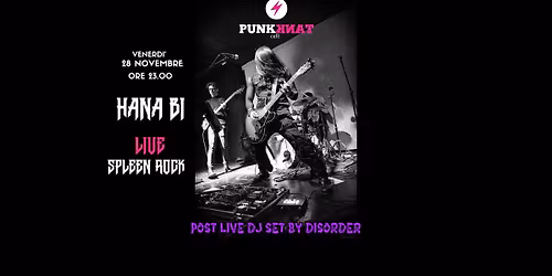HANA BI - LIVE - SPLEEN ROCK -POST LIVE BY DISORDER