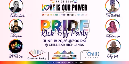 KPF & Chill Bar Present 10th Annual Pride Kick-Off Celebration