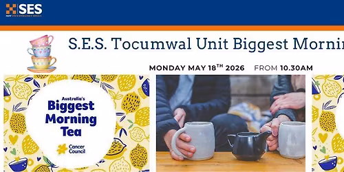 Tocumwal S.E.S. Unit Biggest Morning Tea 
