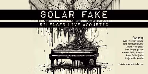 SOLAR FAKE \u2605 MAGDEBURG \/\/ Altes Theater \u2605 SILENCED LIVE ACOUSTIC