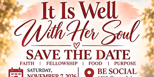 It Is Well With Her Soul- Interactive Bible Study