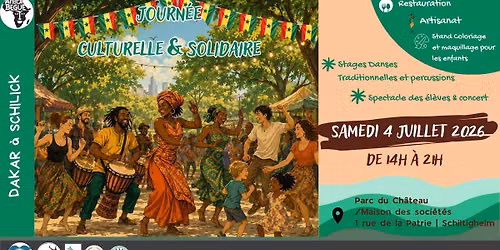 Journ\u00e9e culturelle et solidaire_Dakar \u00e0 Schilick