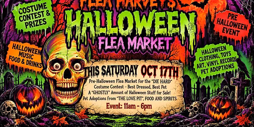 Flea Harvey's Annual Halloween Market