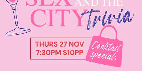 Sex and the City - Trivia, cosmo\u2019s and tiara\u2019s