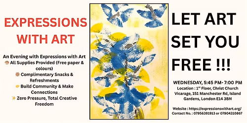 Art & Connection: An Evening with Expressions with Art