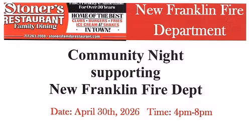 New Franklin Fire Dept Stoner\u2019s Fundraiser 
