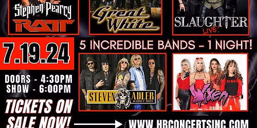80s Rock Invasion at L'Auberge Du Lac Casino and Resort