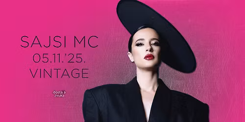 SAJSI MC \/ Vintage \/ 05.11.'25.