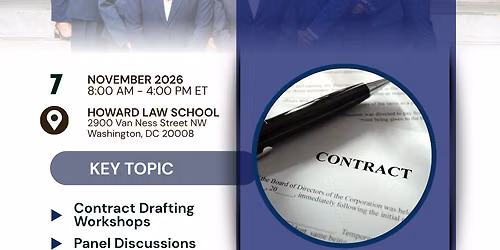 THE 1ST ANNUAL BLACK TRANSACTIONAL LAW CONFERENCE 2027