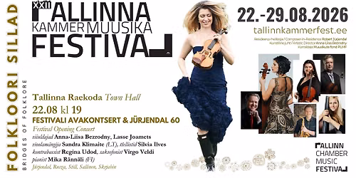 FESTIVALI AVAKONTSERT & J\u00dcRJENDAL 60 \/ FESTIVAL OPENING CONCERT & J\u00dcRJENDAL 60