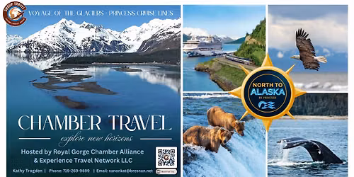 2026 Princess Alaska Cruise or Land Tour - Hosted by the Royal Gorge Chamber Alliance and 