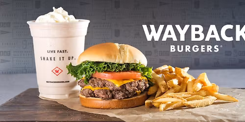 Dine Out Fundraiser - Way Back Burgers