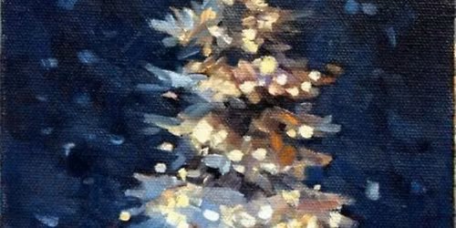 Festive Canvas & Cake