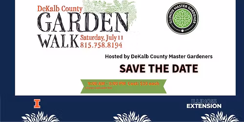 DeKalb County Garden Walk | SAVE THE DATE