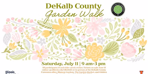 DeKalb County Garden Walk | Tour seven home gardens and one educational spotlight garden