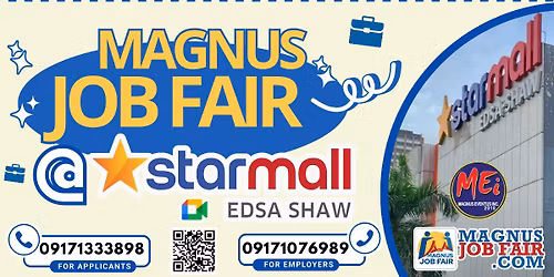 Magnus Job Fair at Starmall EDSA-Shaw