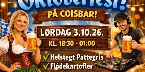 Oktoberfest p\u00e5 CoisBar