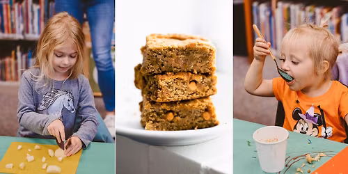 Babytime: Baby-Led Feeding - Chickpea Blondies